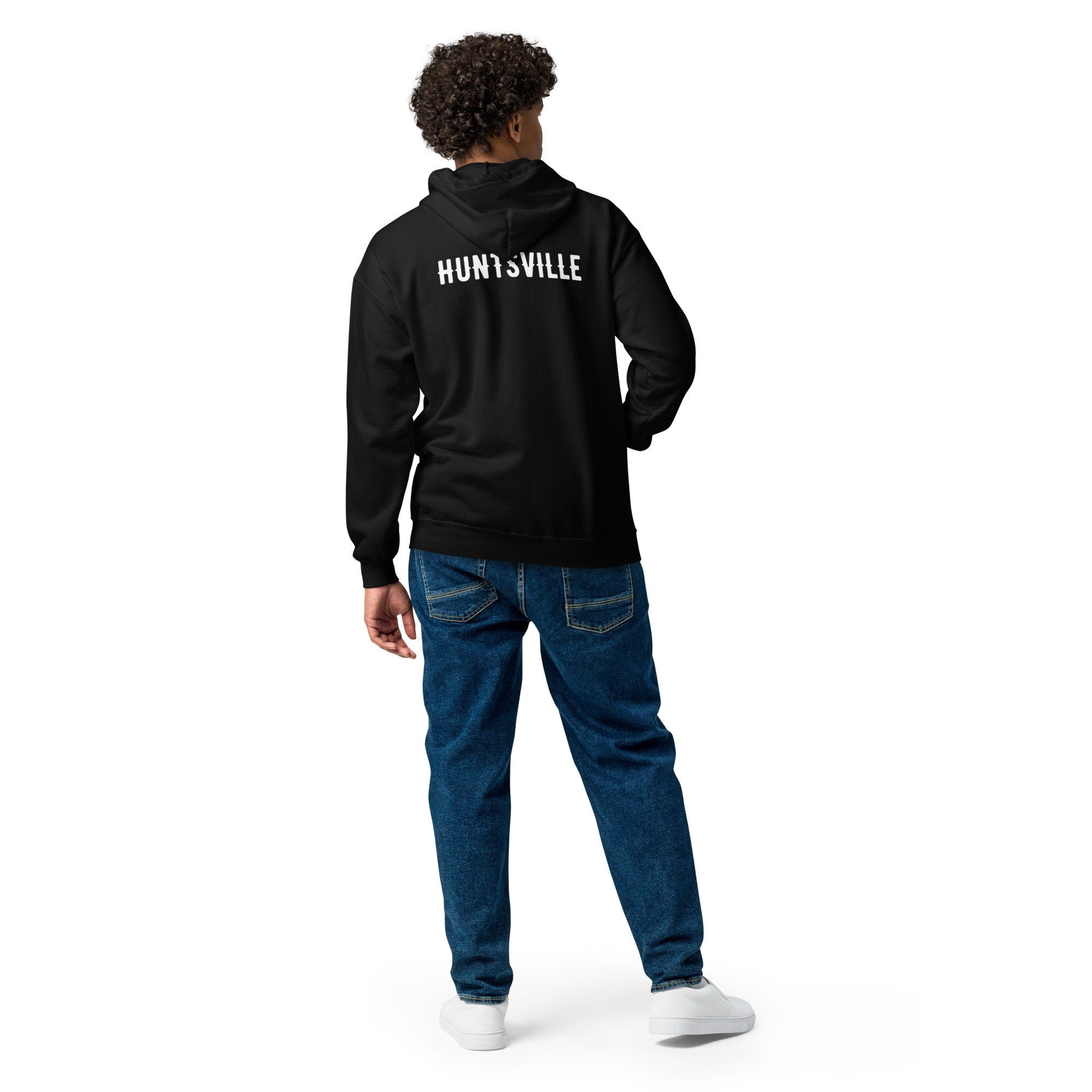 Huntsville Unisex heavy blend zip hoodie