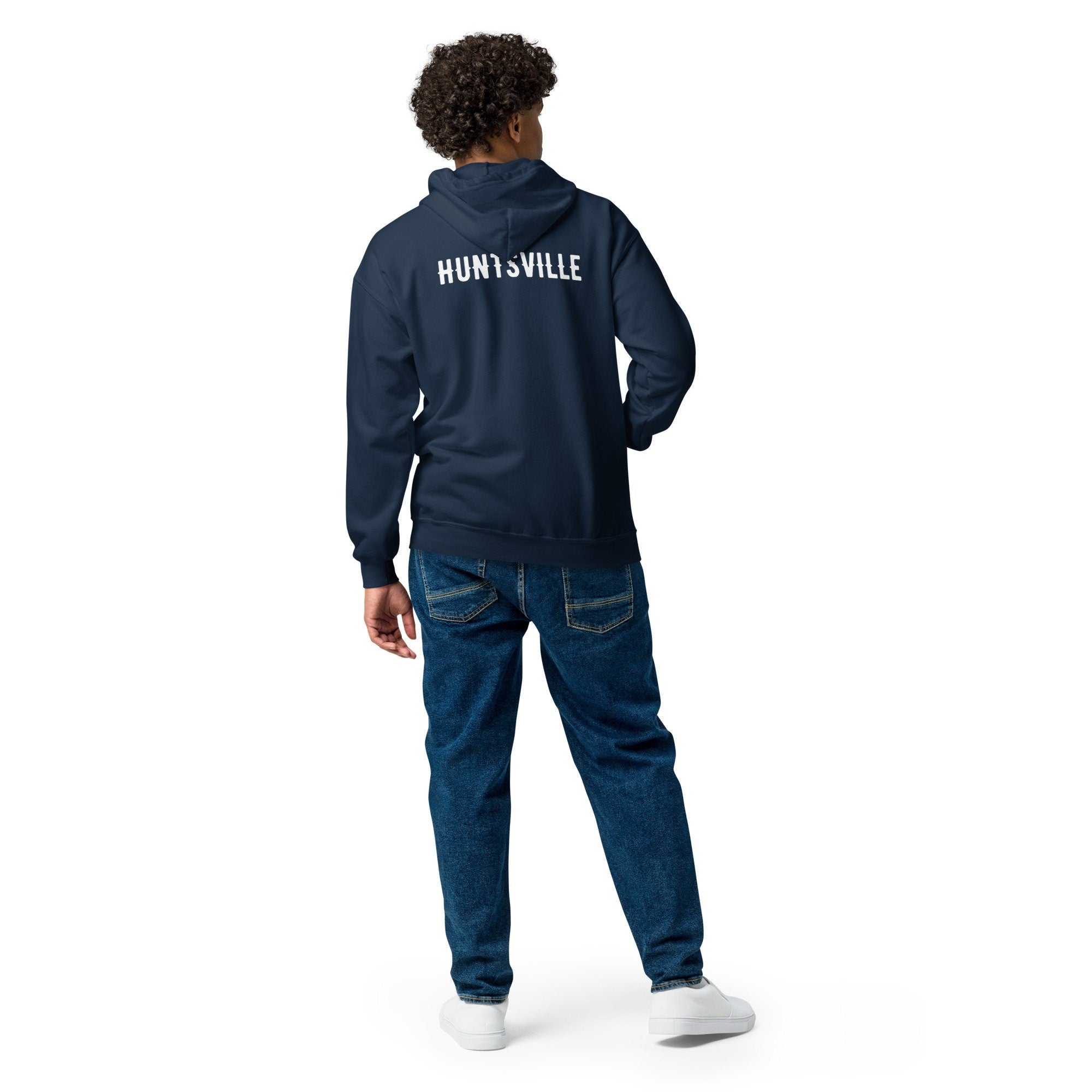 Huntsville Unisex heavy blend zip hoodie